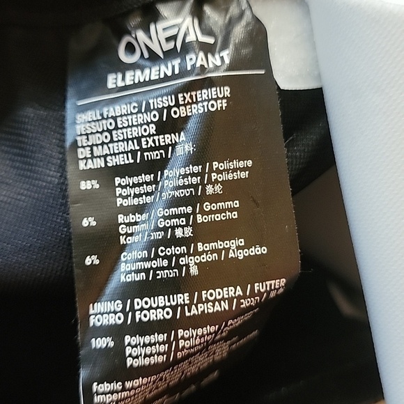 O'Neal Element Riding Pants - Picture 9 of 10